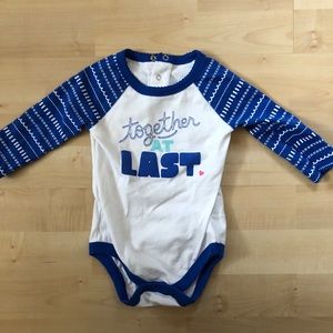 3-6 month onesie